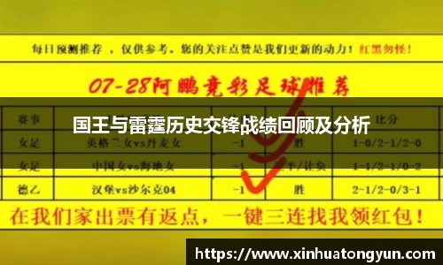 国王与雷霆历史交锋战绩回顾及分析